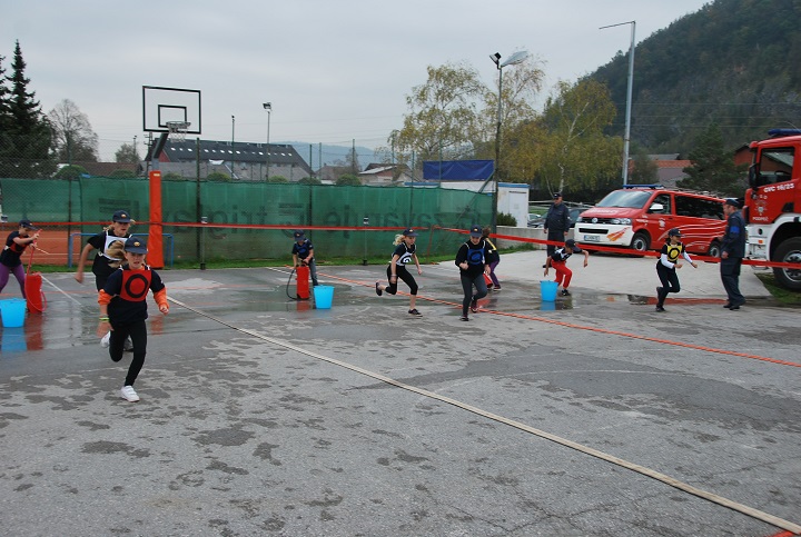 Mladinsko občinsko tekmovanje v gasilsko-športnih disciplinah v Podpeči
