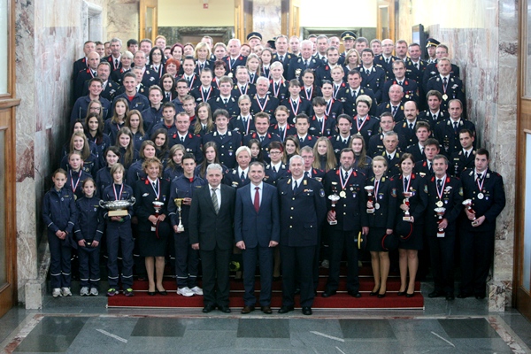 Predsednik Državnega zbora sprejel udeležence gasilske olimpijade
