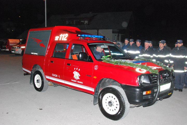 Novo gasilsko vozilo v PGD Polhov Gradec